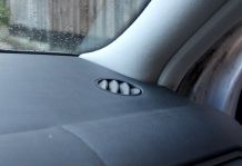 Schwer zugängliches Duschkabinen-Glas oder Autoscheiben reinigen