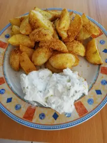 Richtig krosse Kartoffelecken