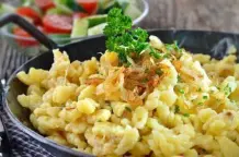 Schwäbische Käsespätzle - einfach und lecker
