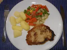 Haferflockenschnitzel