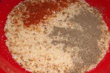 Paniermehl selbst mahlen und gleich würzen