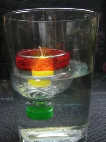 Schwimmkerzen selbstgemacht