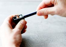 Eyelinerstifte sparsam anspitzen