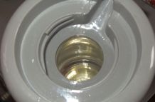 Kaffeethermoskanne ohne Chemie und Hilfsmittel blitzeblank