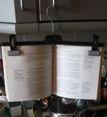 Kochbuch- oder Rezeptheft Halter