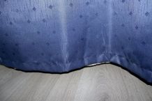 Flächenvorhang / Gardinensaum verstärken