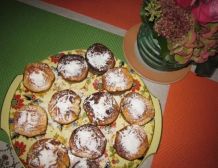 Quark-Bulgur-Törtchen mit Traubenfülle