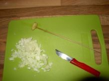 Nur ein Hauch Knoblauch in der Pfanne