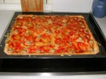 Selbstgemachte Pizza