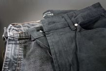 Ausgeblichene Jeans nachfärben