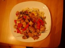 Selbstgemachte Gyrospfanne