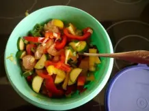 Selbstgemachte Gyrospfanne