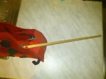 St. Martin Laternenstab aus Holzkleiderbügel