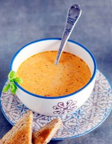 Ganz einfache Tomatensuppe - preiswert und lecker