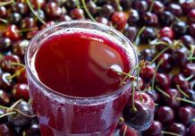 Kirschsaft ist fiebersenkend und lindert Erkältungen