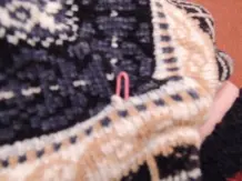 Strickware/Pullover: Maschen gehen auf