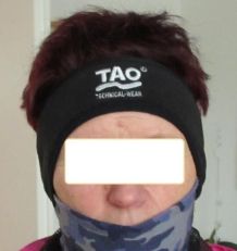 Multifunktionstuch schützt Nacken und Kinn vor Kälte
