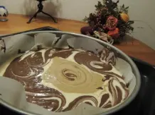 Marmorierter Espresso-Kakao-Rührkuchen