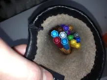 Nasse Lederhandschuhe retten
