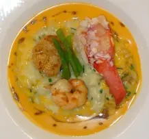 Risotto mit Krustentieren