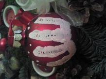 Christbaumkugel mit Schneemannfamilie, Bastelidee mit Kindern