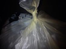 Gelbe Säcke verschließen mal anders