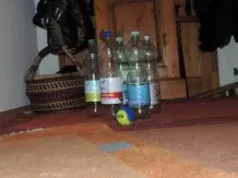 Flaschenbowling aus Leergutflaschen