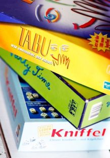 Gesellschaftsspiele tauschen für "neuen" Spaß
