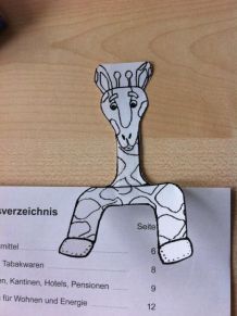 Lustige Tierlesezeichen selbst basteln