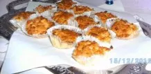 Muffins mit geschmorten Zimtäpfeln & Mandeln
