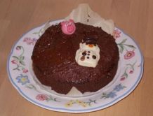 Kleine Erdnuss-Schokoladen-Torte