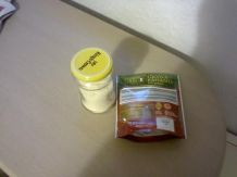 Parmesan in Schraubglas umfüllen