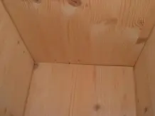 Kiste für Allerlei mit Sitzpolster
