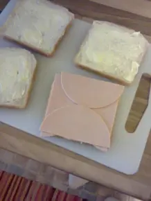 Eine Scheibe Toast rationell belegen
