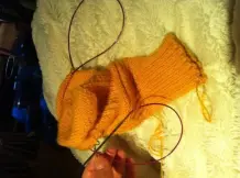 Socken stricken mit Rundstricknadel