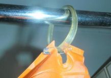 Duschvorhang reparieren