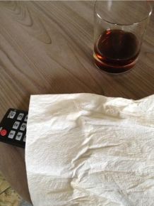 Cola auf Fernbedienung verschüttet