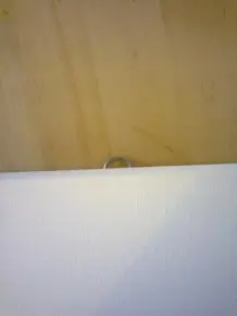 Dosenclip als Bildaufhänger