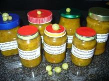 Feurig scharfes süß-saures Stachelbeer-Chutney/Relish