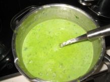 Kalte Spinatsuppe