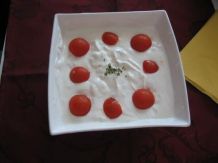 Pellkartoffel mit Zwiebelschmand