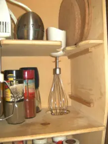 Rührgeräte-Gewürzregal