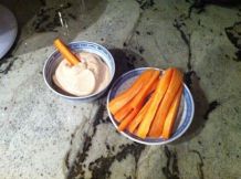 Pikanter Gemüse Dip - ideal für Zwischendurch