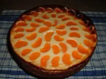 Käsekuchen mit Mandarinenstückchen