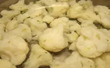 Blumenkohl mit Käsesauce - Schritt für Schritt