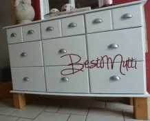 Schrank aufgemotzt