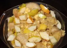 Semmelauflauf Scheiterhaufen (aus dem schwäbischen)