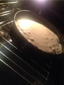 Stachelbeerkuchen mit Baiserhaube