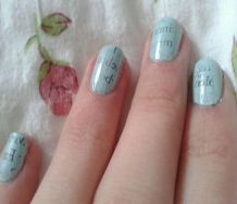 Newspaper Nagellack