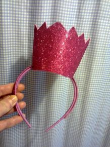 Krone für kleine Prinzessinnen aus Moosgummi